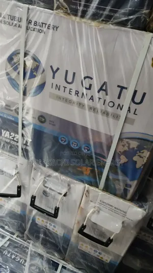 250Ah 12v Yugatu Tubular Battery Available