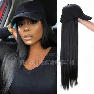 Baseball Cap Hat Wig