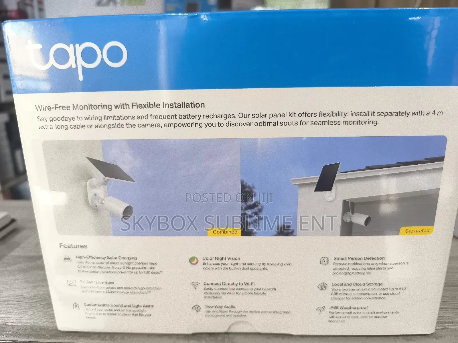 Tapo C410 Kit Solar Powered Security Camera Kit