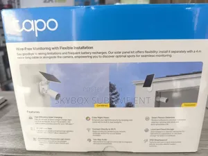 Tapo C410 Kit Solar Powered Security Camera Kit