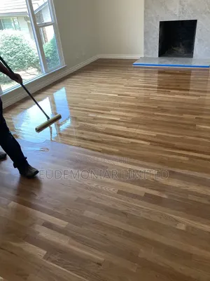 Timber Floor Skirting Board Fitting and Finishing