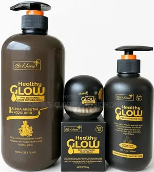 Healthy Glow Set for My Dark/ Fair Girlies That Want to Lighten More