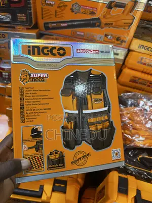 INGCO SUPER INGCO Industrial Tool Vest - 48x60x3cm