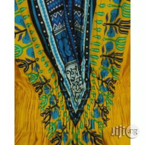 African Print Traditional Danshiki for Her - Yellow