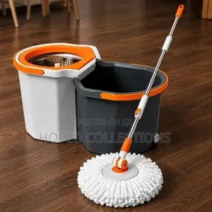 New Microfibre Spin Mop