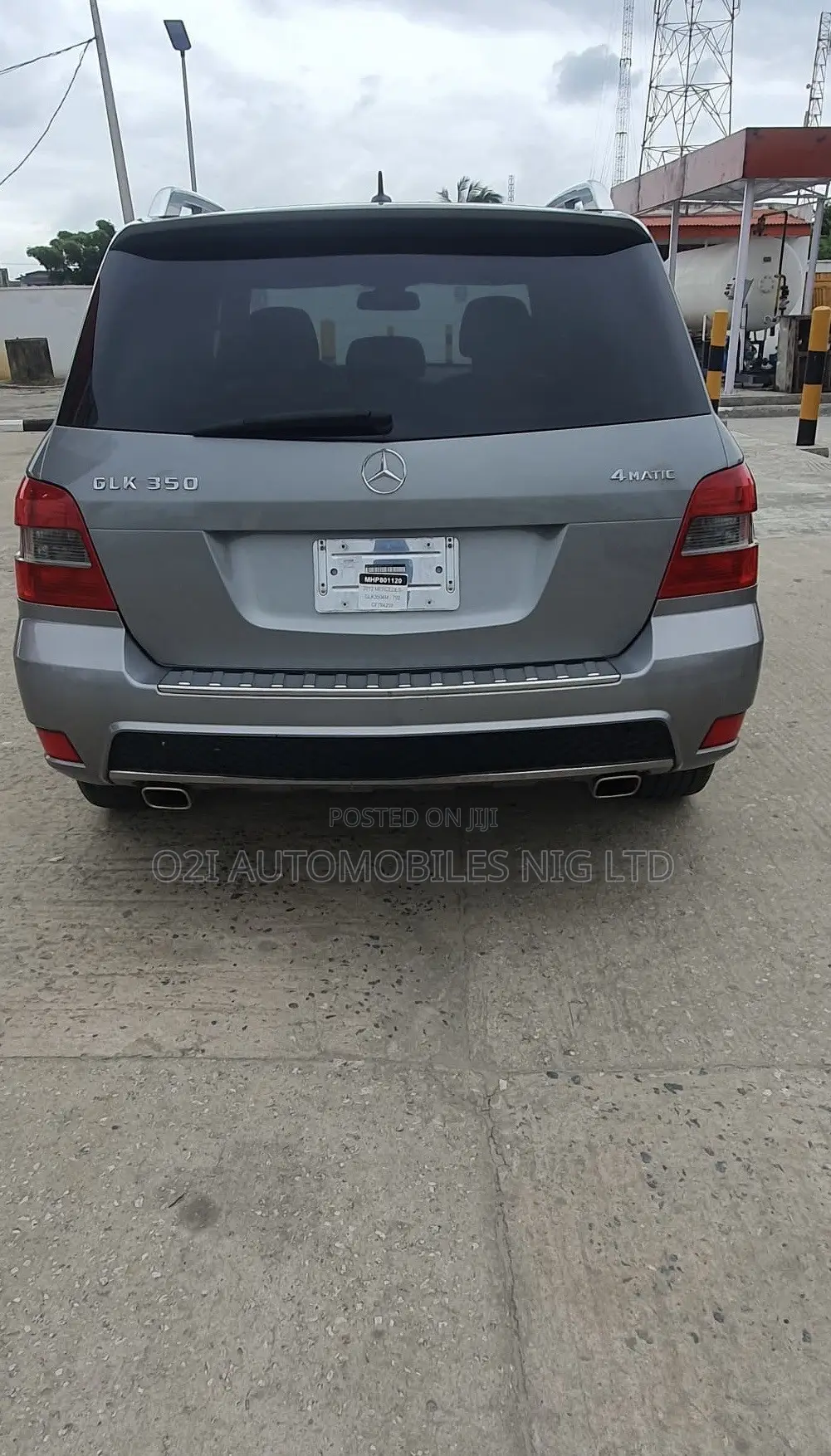 Mercedes-Benz GLK-Class 2012 Silver
