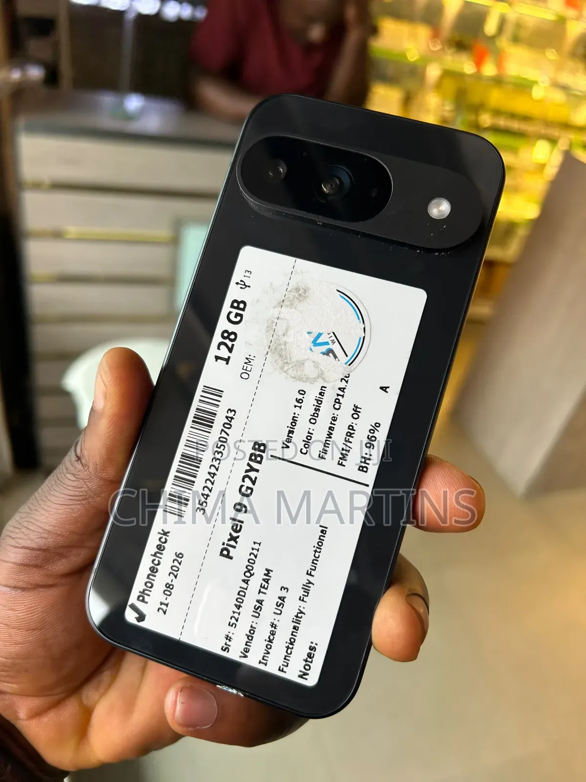 Google Pixel 9 128 GB Black