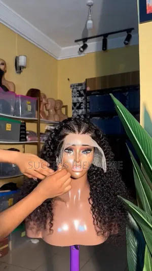 22inches Full Frontal Curls  Human Hair