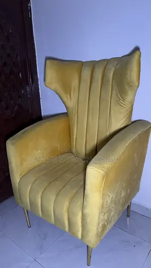 Big Yellow Arm Chair