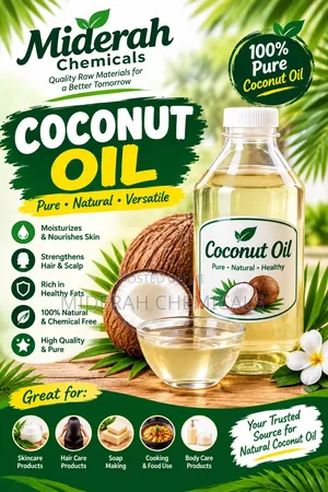 Pure Coconut Oil 1liter