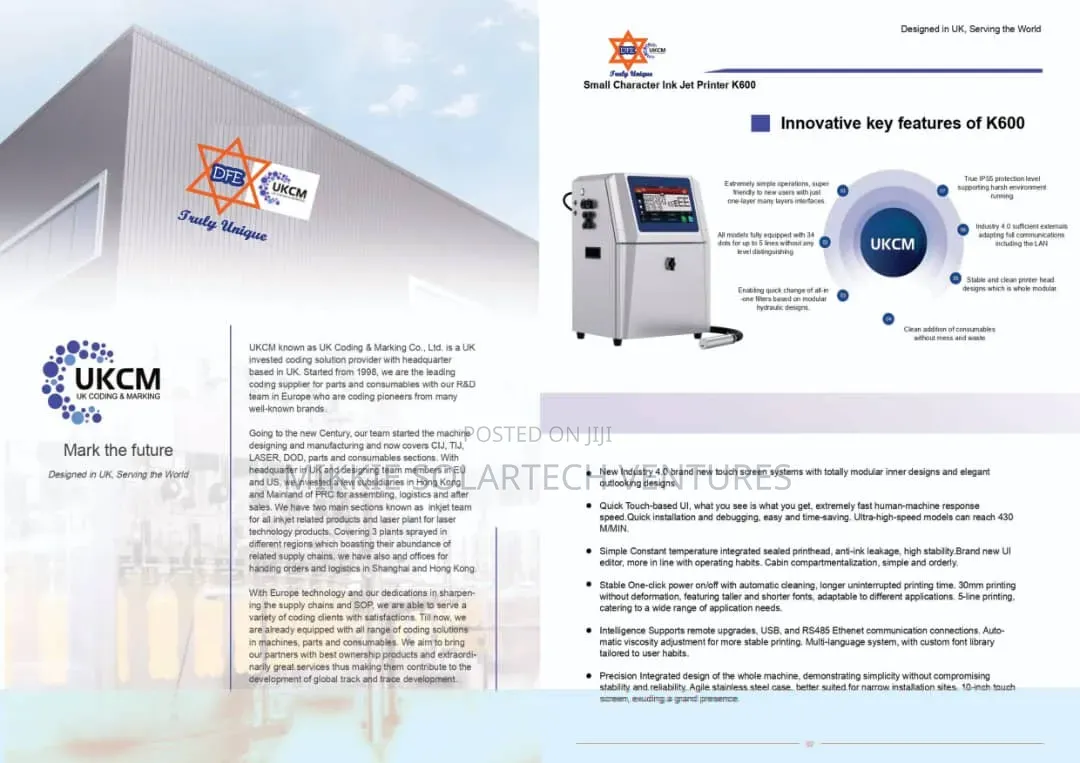 UKCM Coding Printers