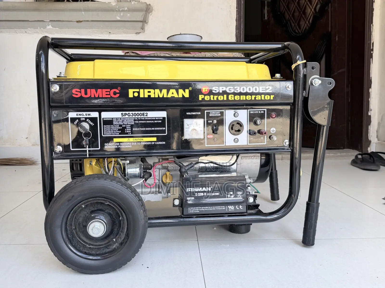 Firman Spg3000e2 2.5kva Petrol Generator