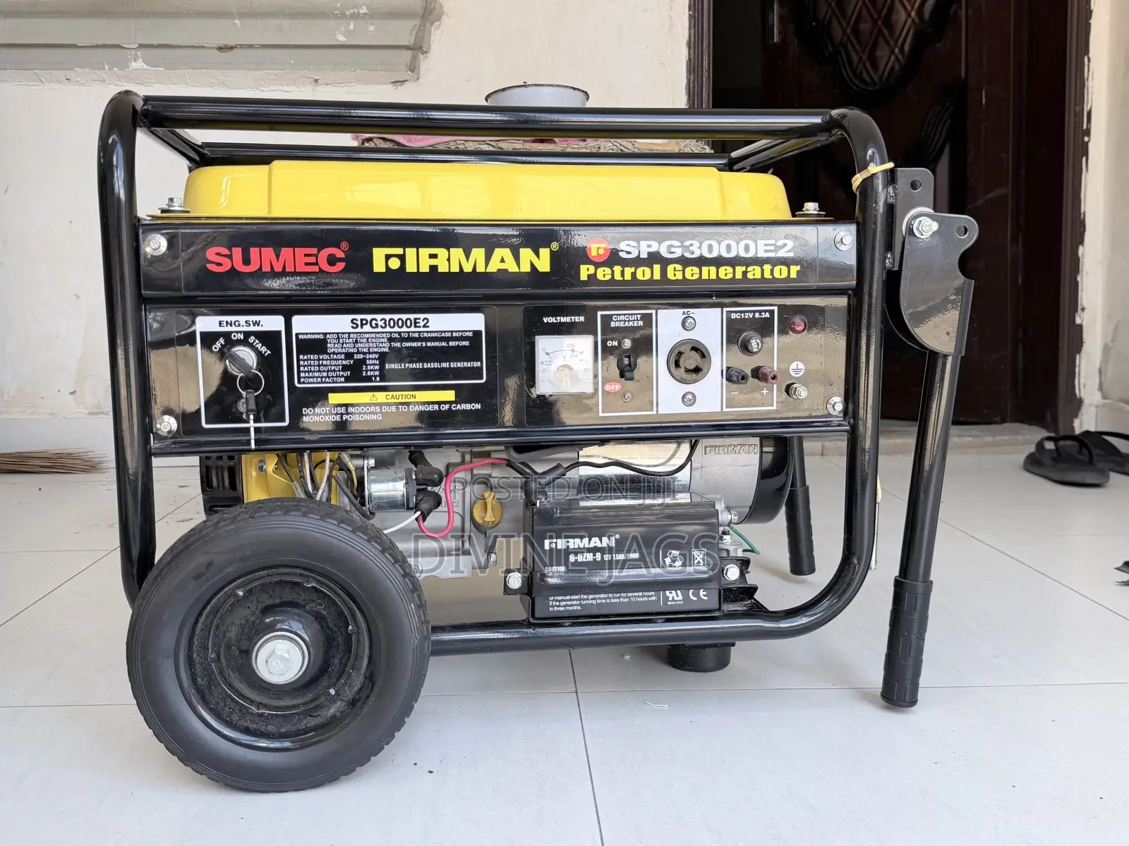 Firman Spg3000e2 2.5kva Petrol Generator