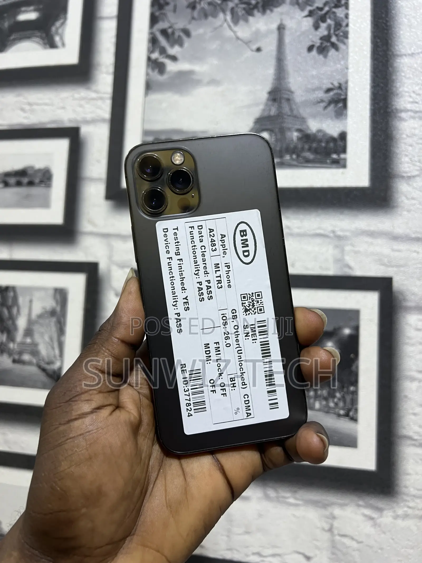 Apple iPhone 12 Pro 128 GB Black