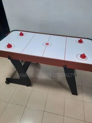 Neatly Used Air Hockey Table Adjustable -Foreign
