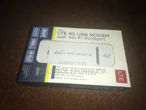 Brand New 4g Modem, With Hotspot Wifi Features. Available!