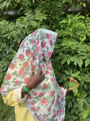 Floral Chiffon Scarf