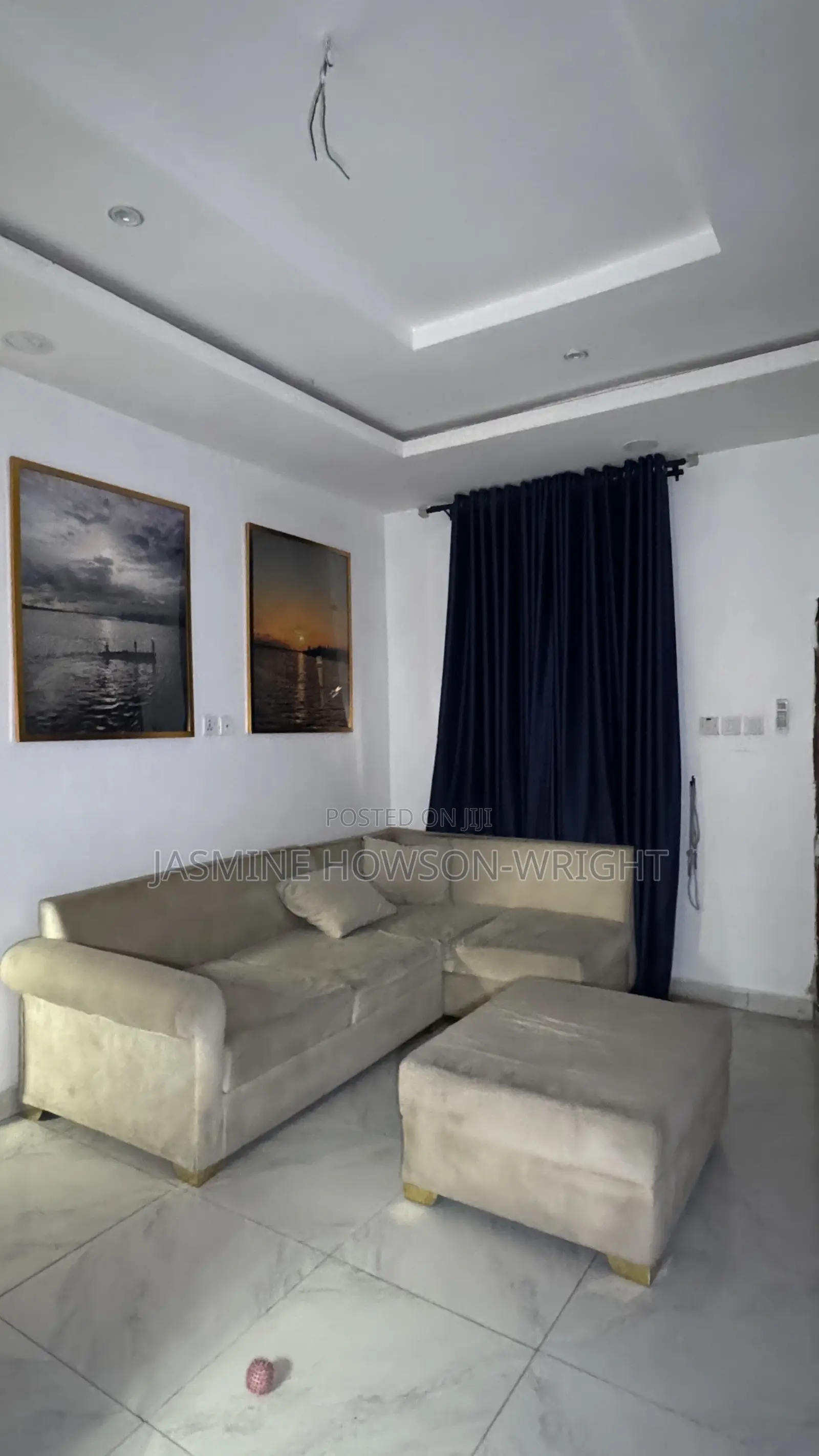 5seater L-Shaped Sectional Sofa
