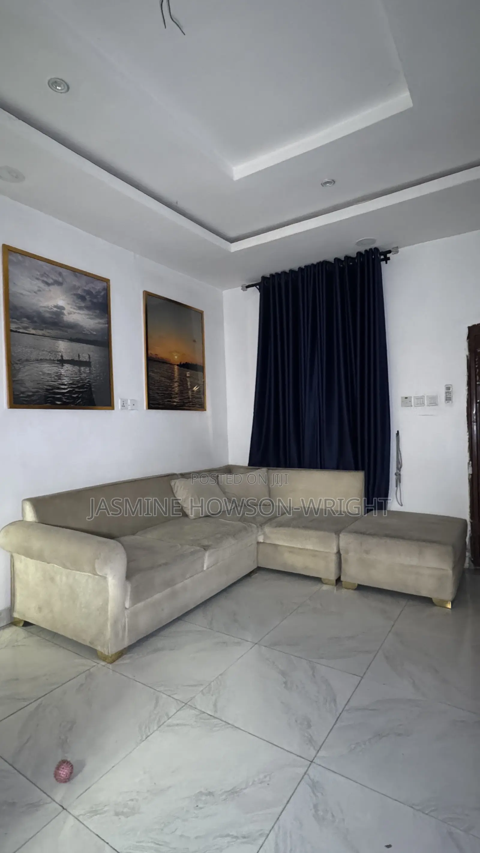5seater L-Shaped Sectional Sofa