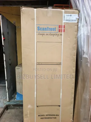 500L Double Doors Scanfrost Inverter Refrigerator