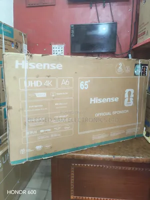 New Hisense 65" Inch Ai UHD Smart TV Frameless > ( Youtube , Netflix