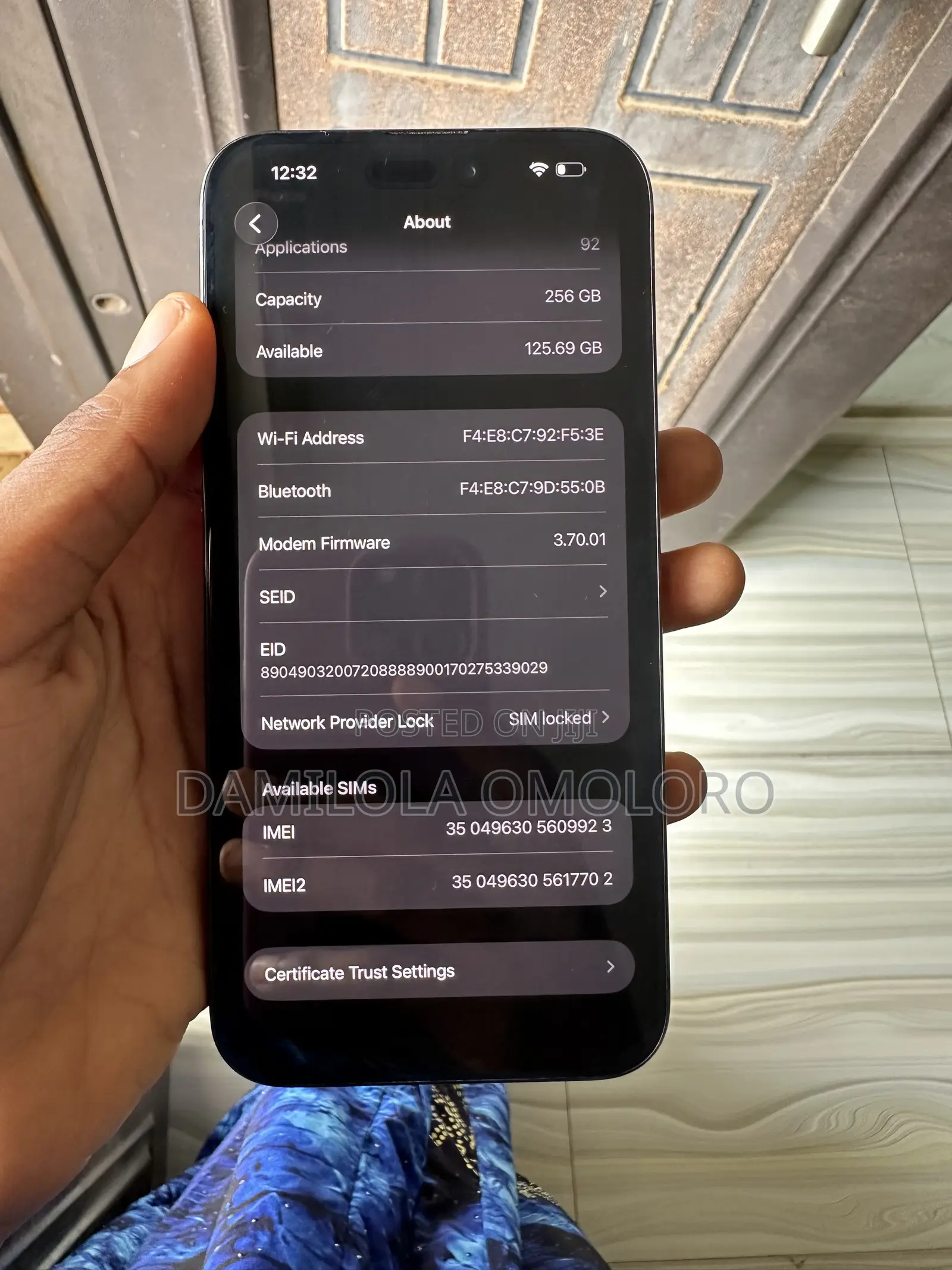 Apple iPhone 15 Pro Max 256 GB Graphite