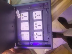 Original Metal Floor Box With 4 Multi Socket and 4 Data.