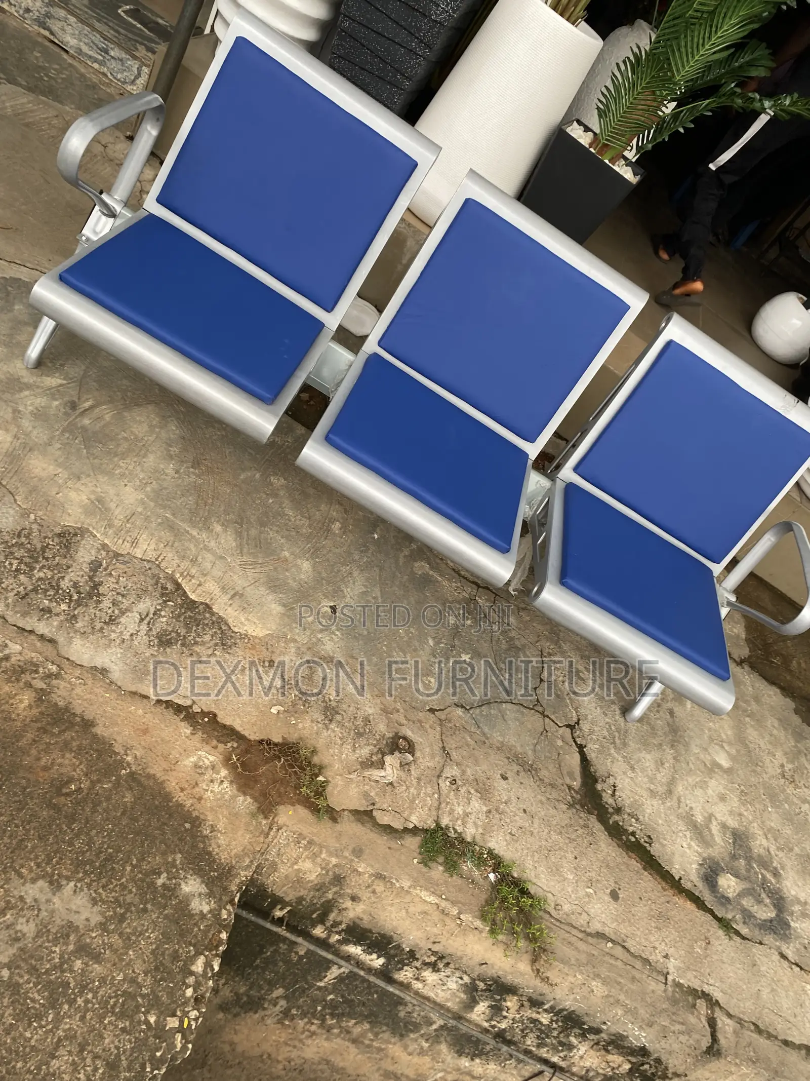 3-Seater Airport Chair