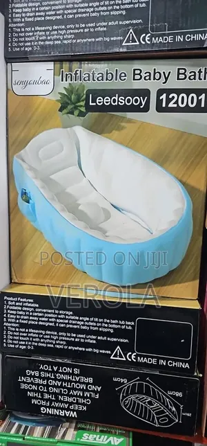 Inflatable Baby Bath Tub – Foldable Baby Bathtub