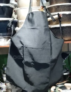 Cotton Apron With Adjustable Neck