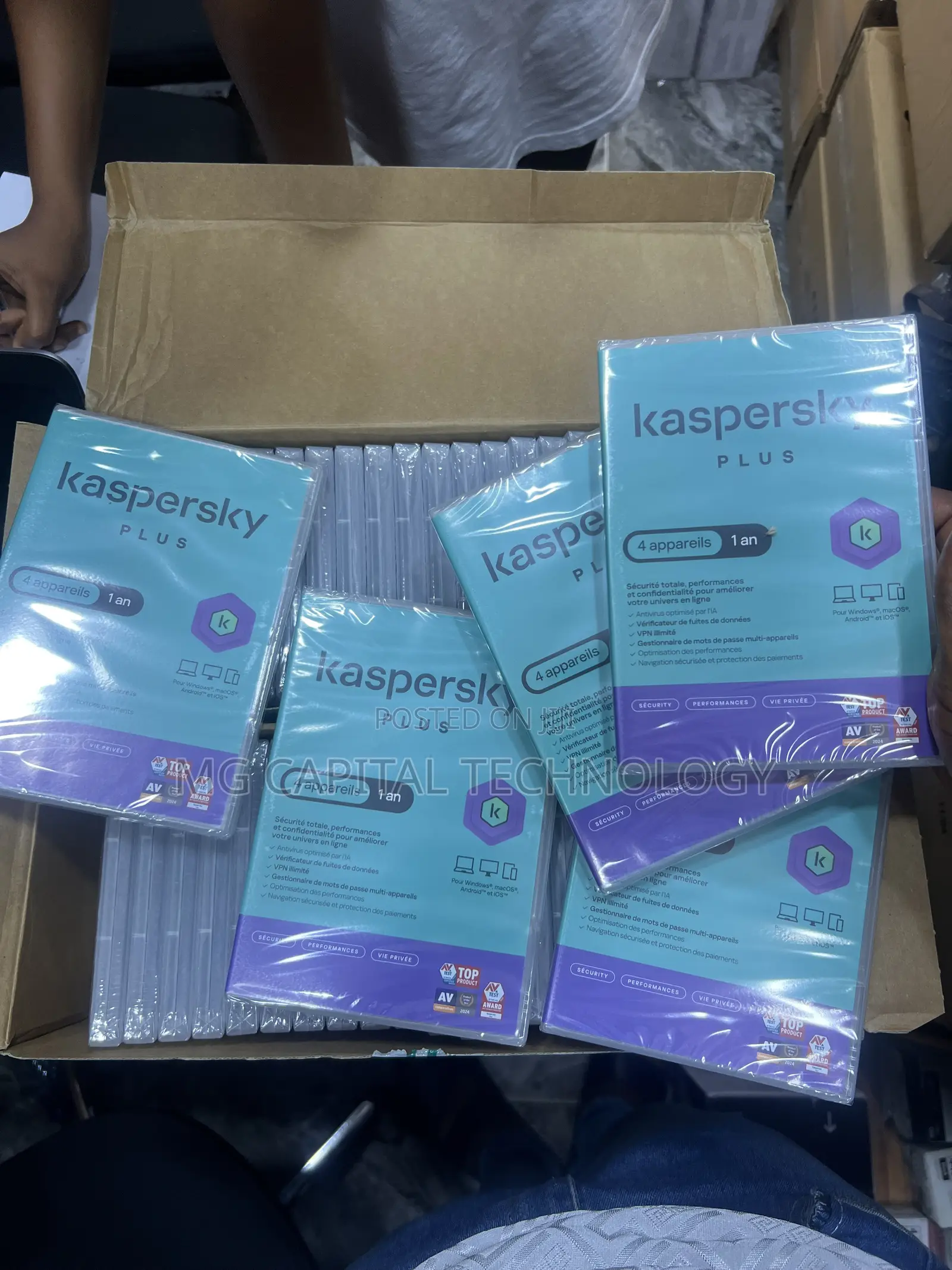 Kaspersky French Antivirus 4 Users