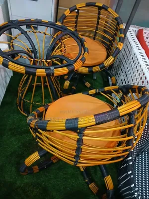 Unique Quality Outdoor Rattan Chair and Table