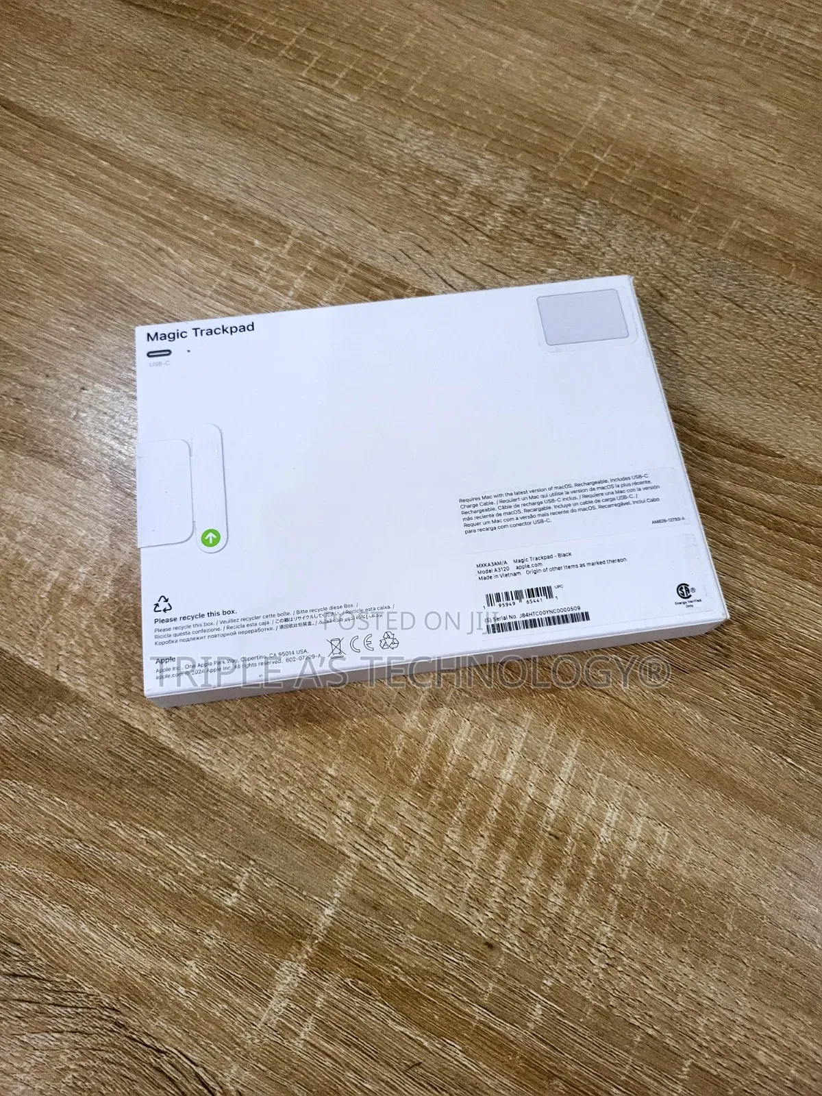 OEM Apple Magic Trackpad - Black Multi-Touch Surface ​