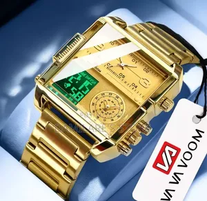 Quality Gold Chain Watch for Men
