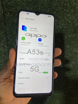 Oppo A53S 5G 128 GB Blue