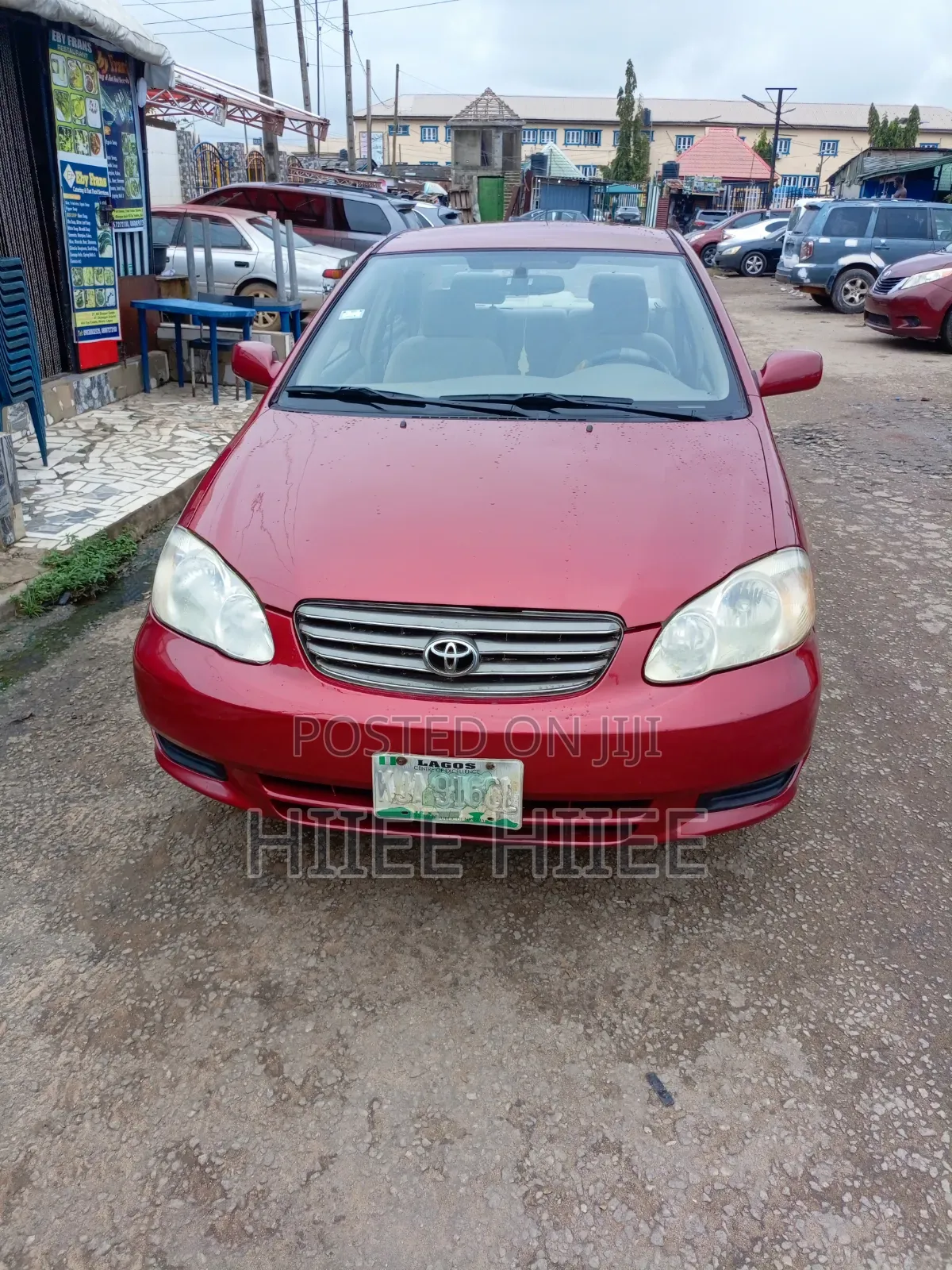 Toyota Corolla 2003 Red