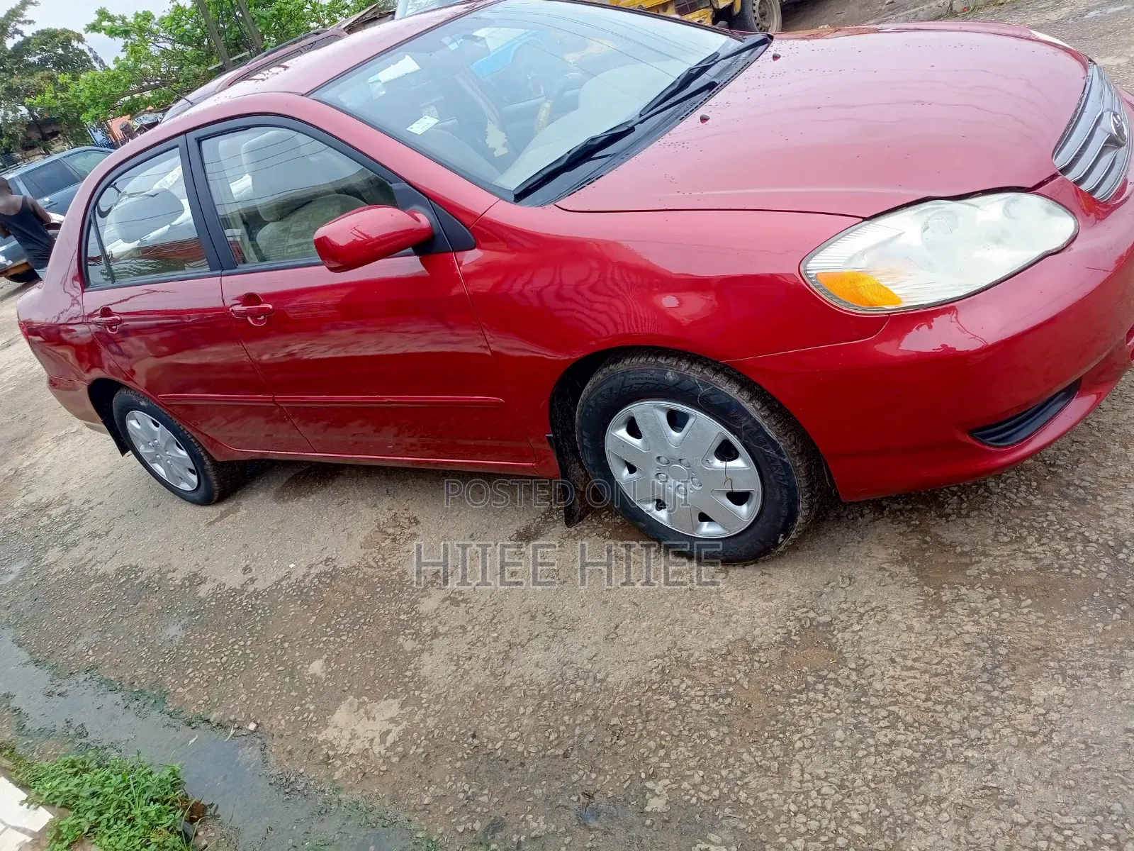 Toyota Corolla 2003 Red