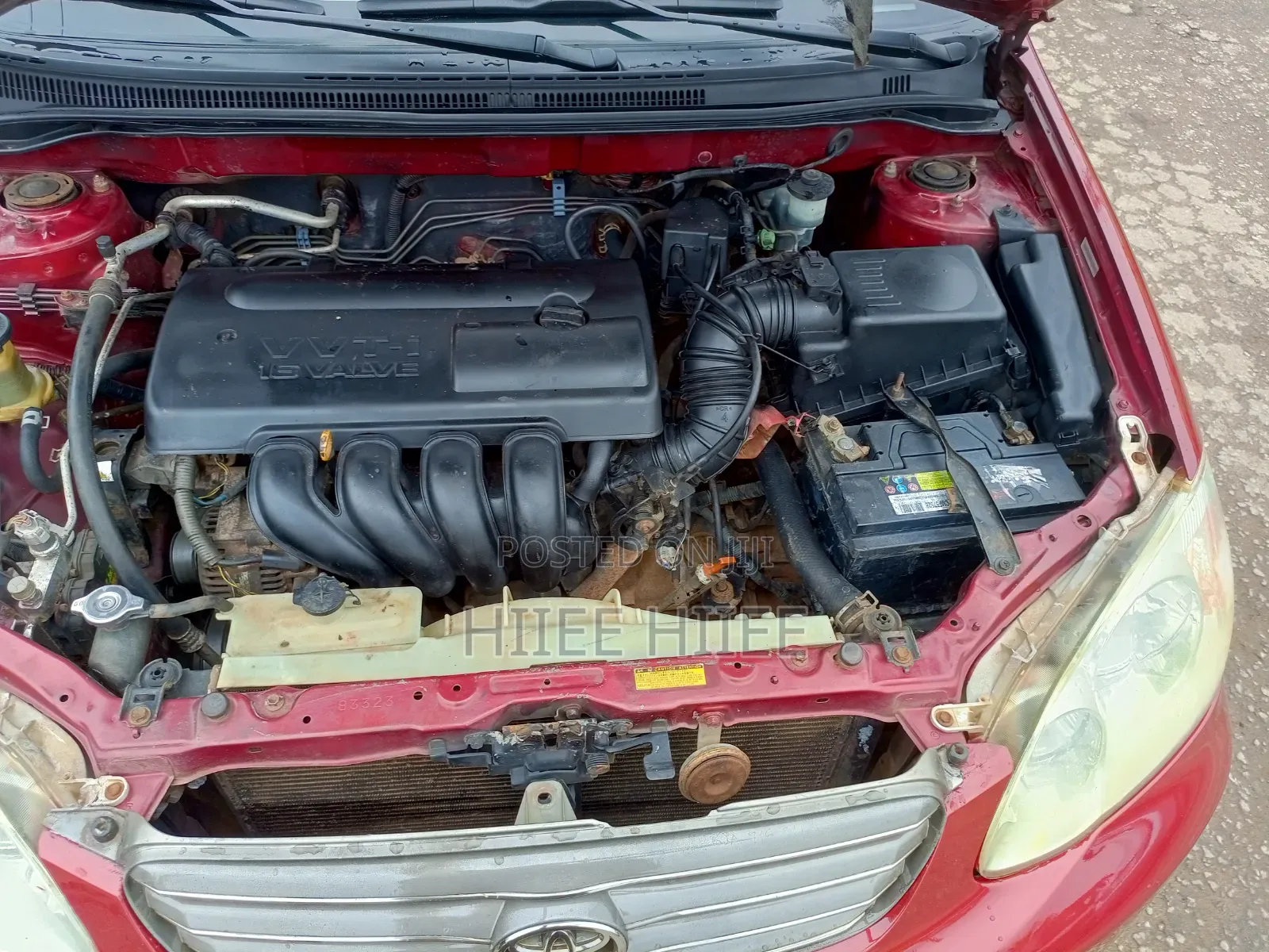 Toyota Corolla 2003 Red