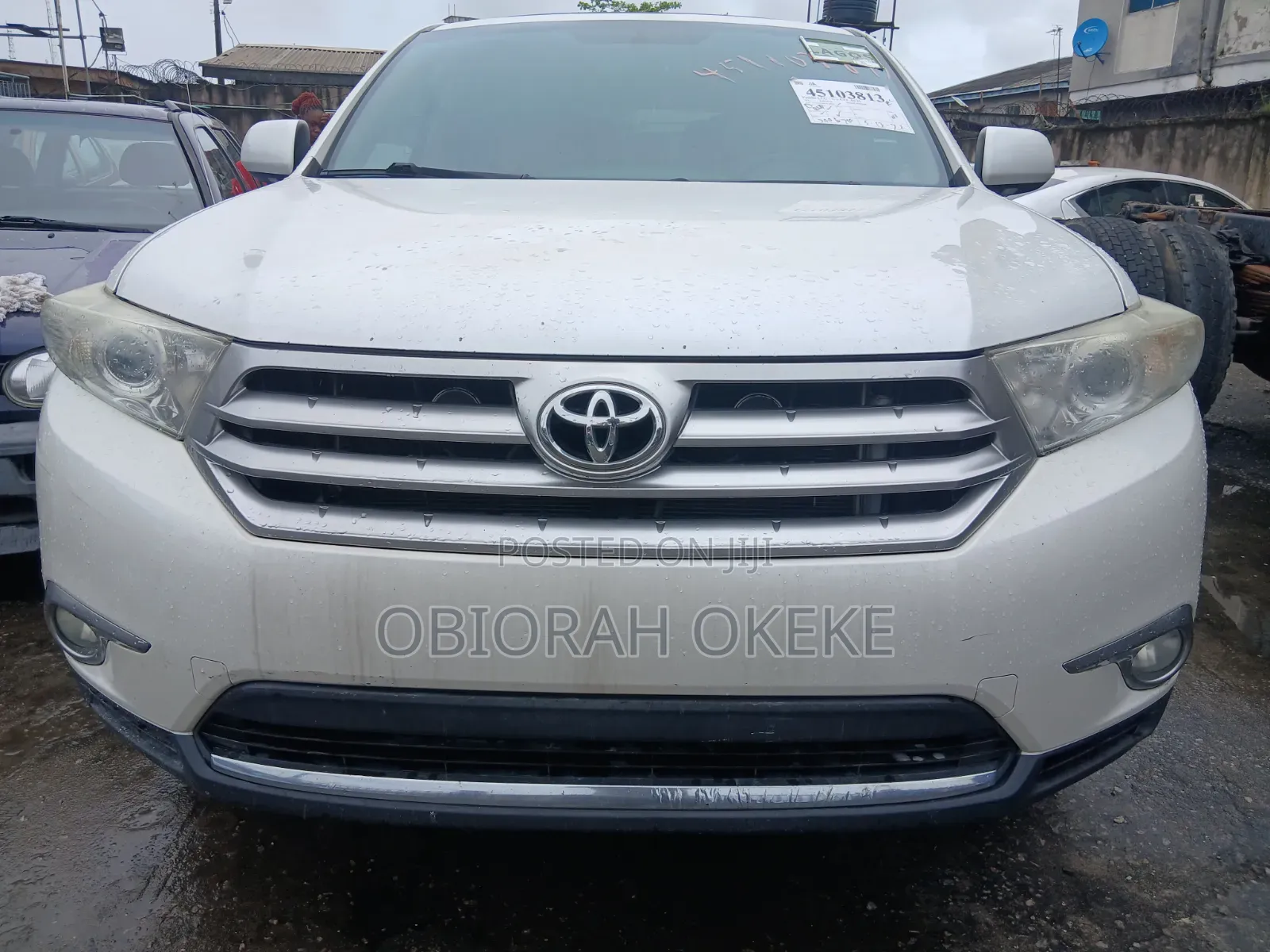 Toyota Highlander Limited 2012 White