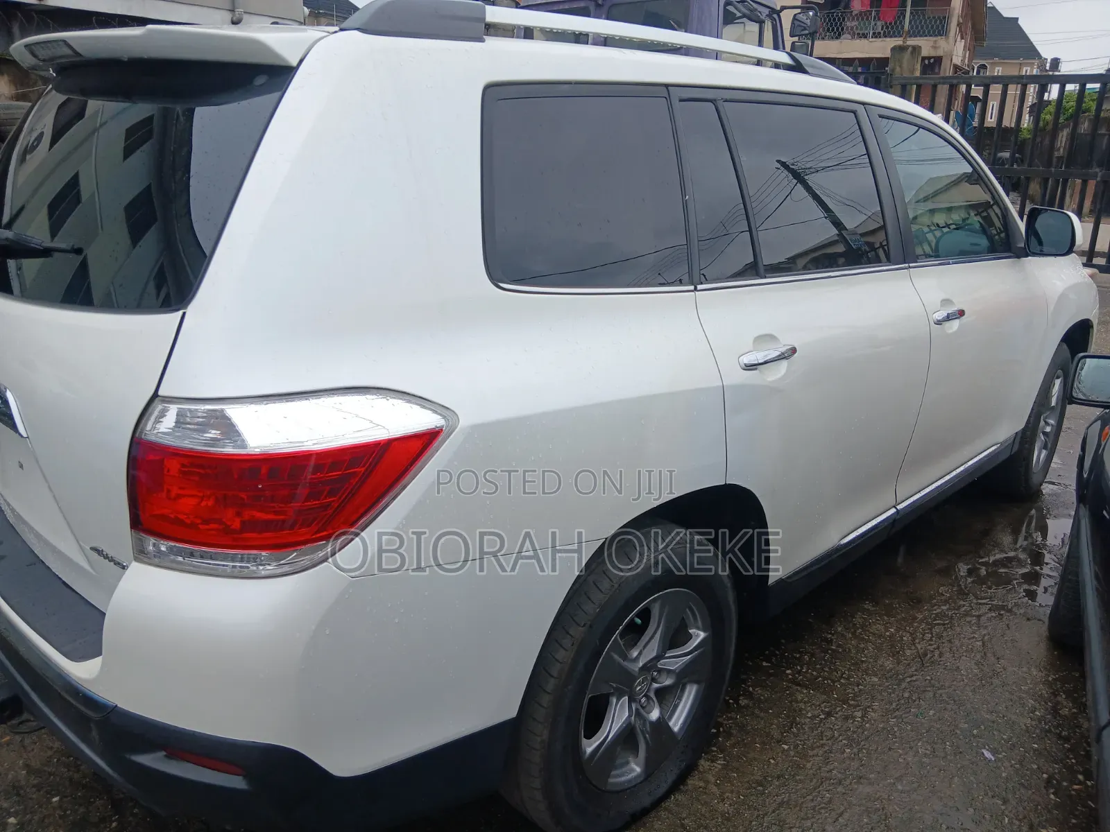 Toyota Highlander Limited 2012 White