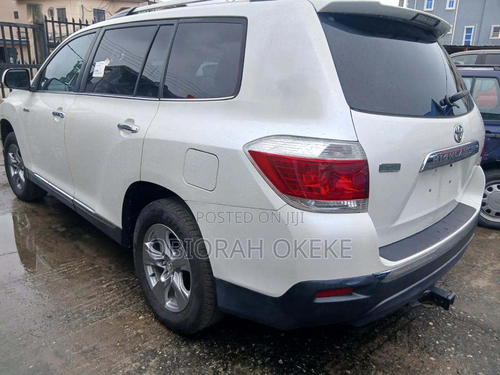 Toyota Highlander Limited 2012 White