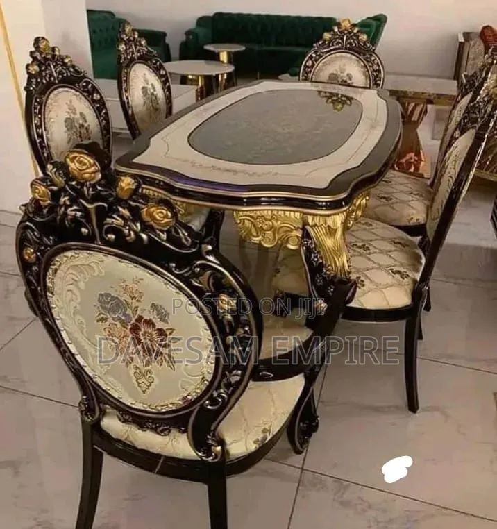 Beautifully Designed 6-Seater Royal Dining Sets