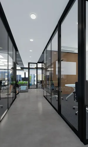 Sliding Glass Door and Partition Installation