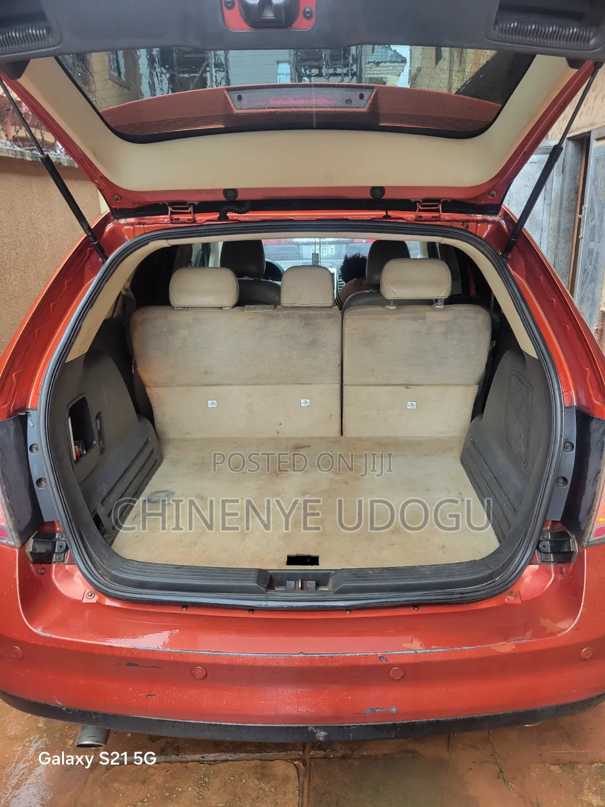 Ford Edge 2008 Orange