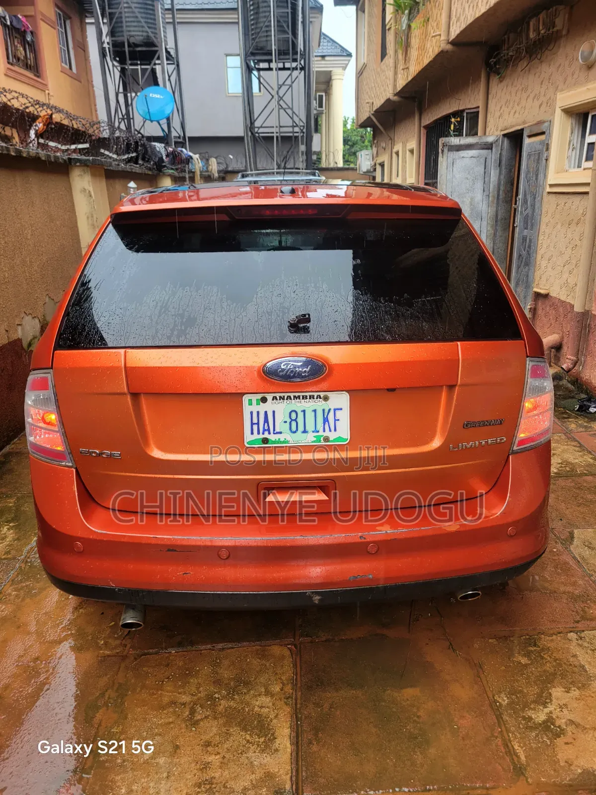 Ford Edge 2008 Orange
