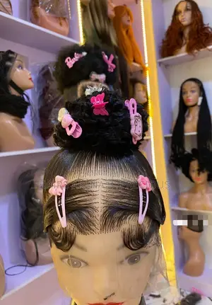 Kids Full-Lace Afro Ponytail