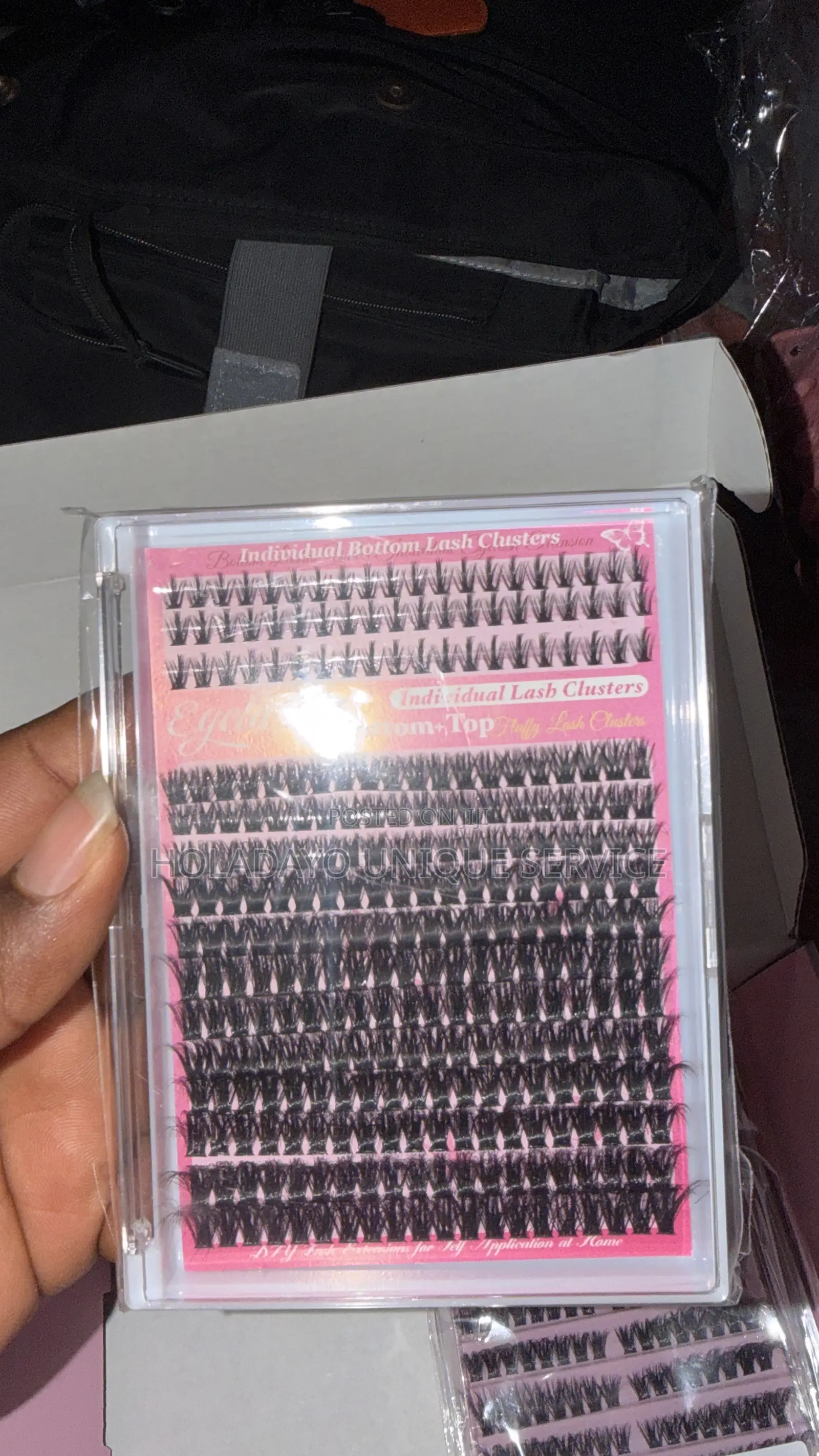 False Eyelashes Gift Set, D-Curl Lashes of Different Lengths