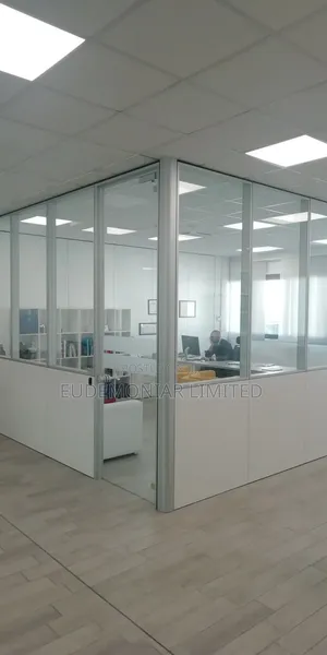 Glass Office Cubicle Partition Fitting