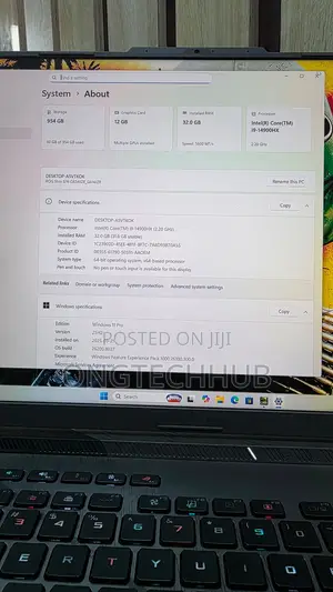 Laptop Asus ROG Strix G16 32GB Intel Core i9 SSD 1T