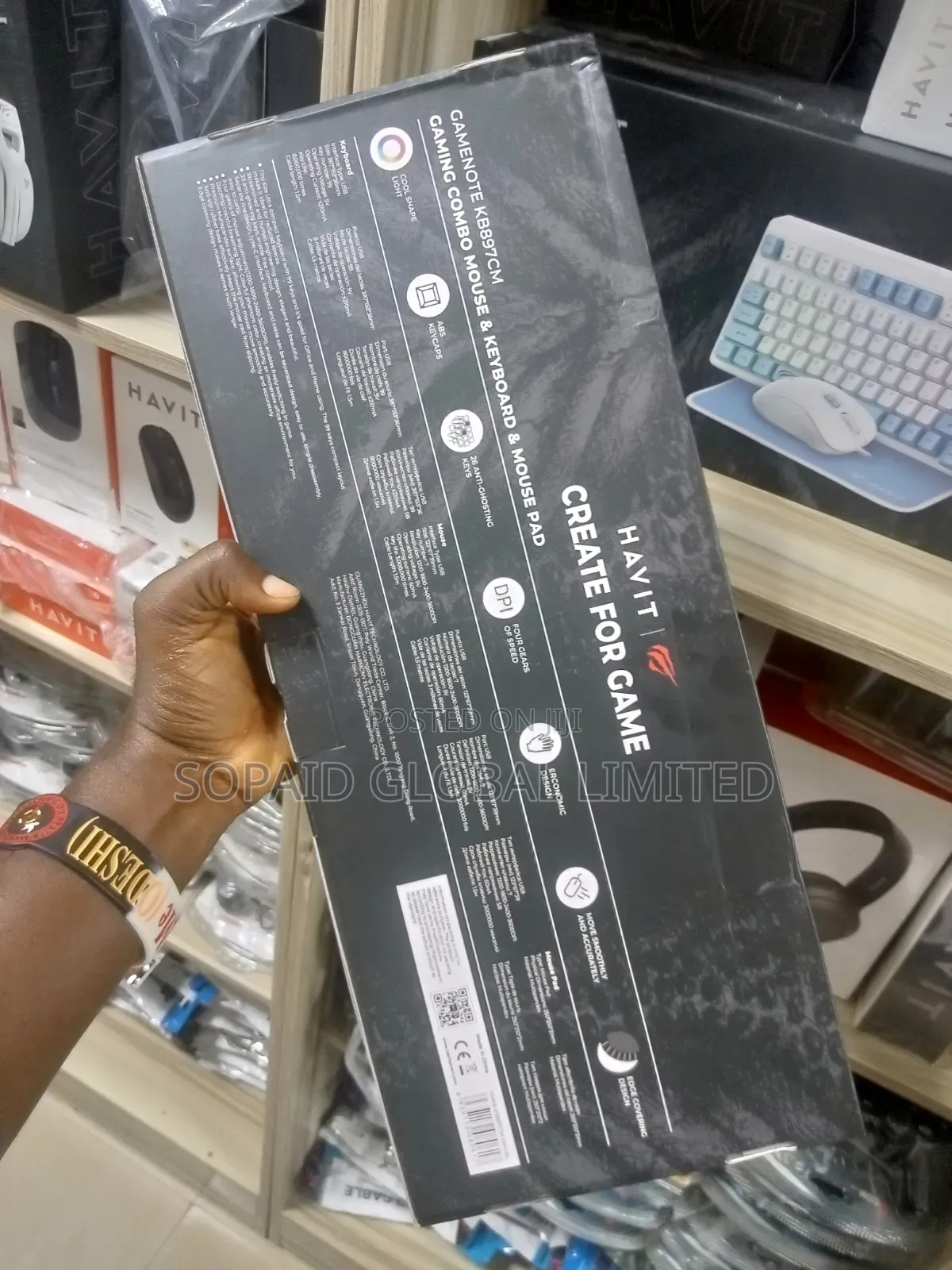 Havit Gamenote KB897CM Game Combo - Mouse and Keyboard